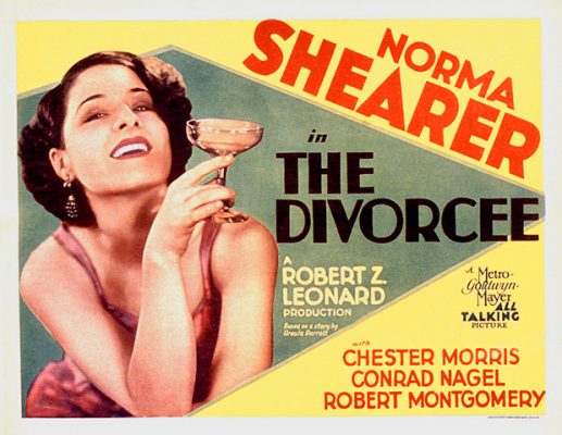 Norma Shearer Stars In The Divorcee