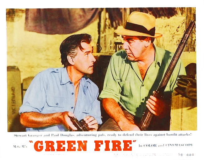movie green fire 1954